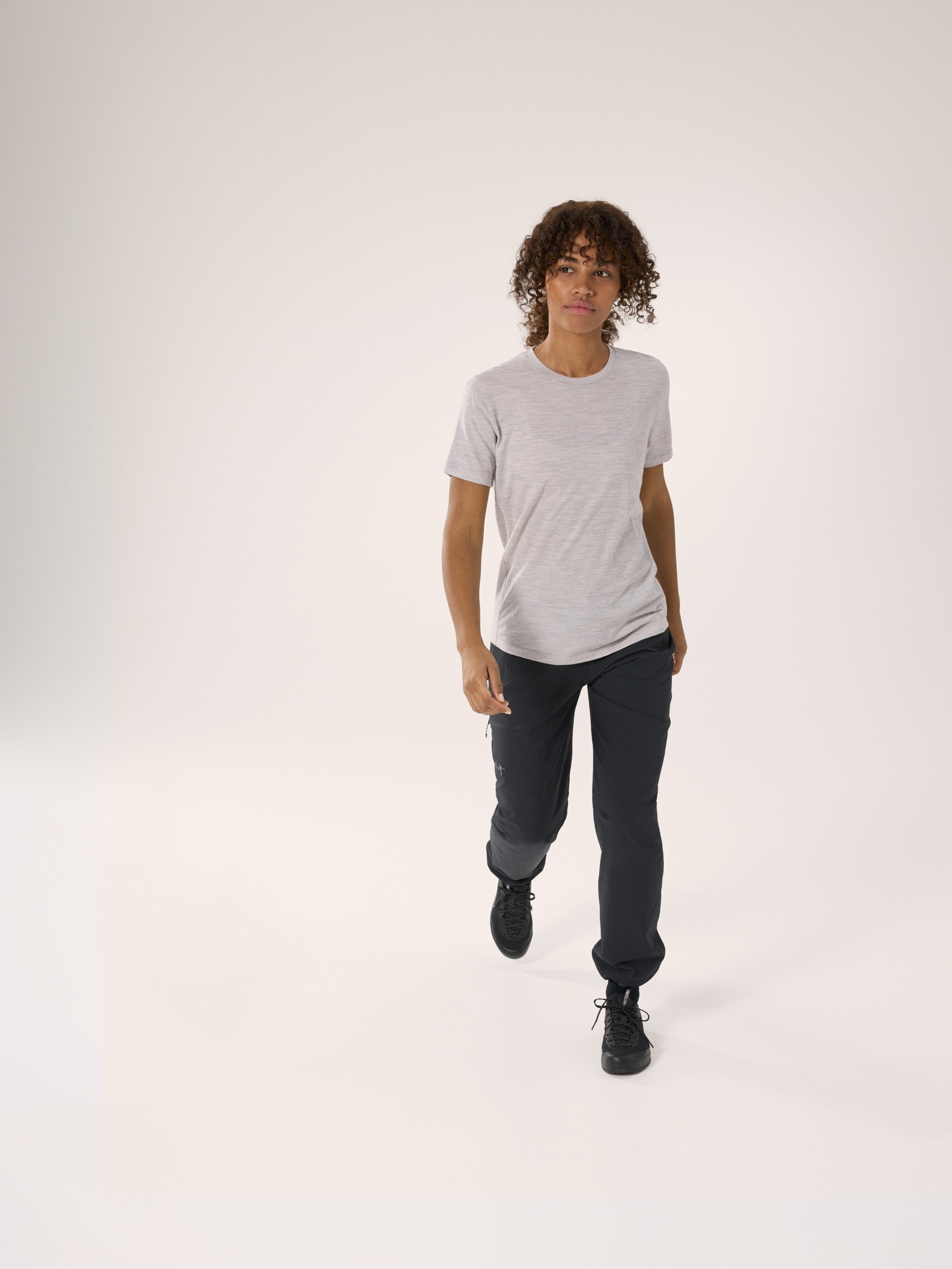 Lana Merino Wool Crew Neck Shirt SS - 4