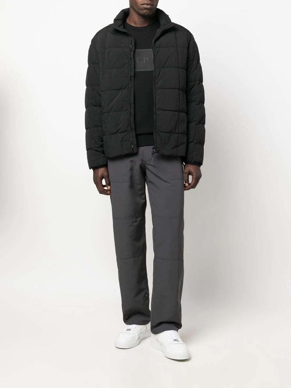 cargo-pocket zipped jacket - 6