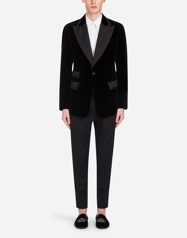 Casino tuxedo jacket in velvet - 5