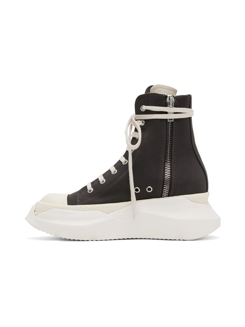 Gray Abstract Sneak Sneakers 3