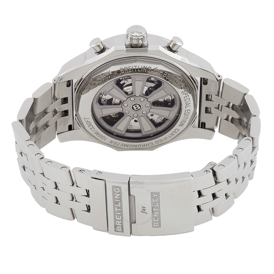 Breitling Bentley B05 World Time Chronograph Automatic Black Dial Men's Watch AB0521U4/BC65 - 3