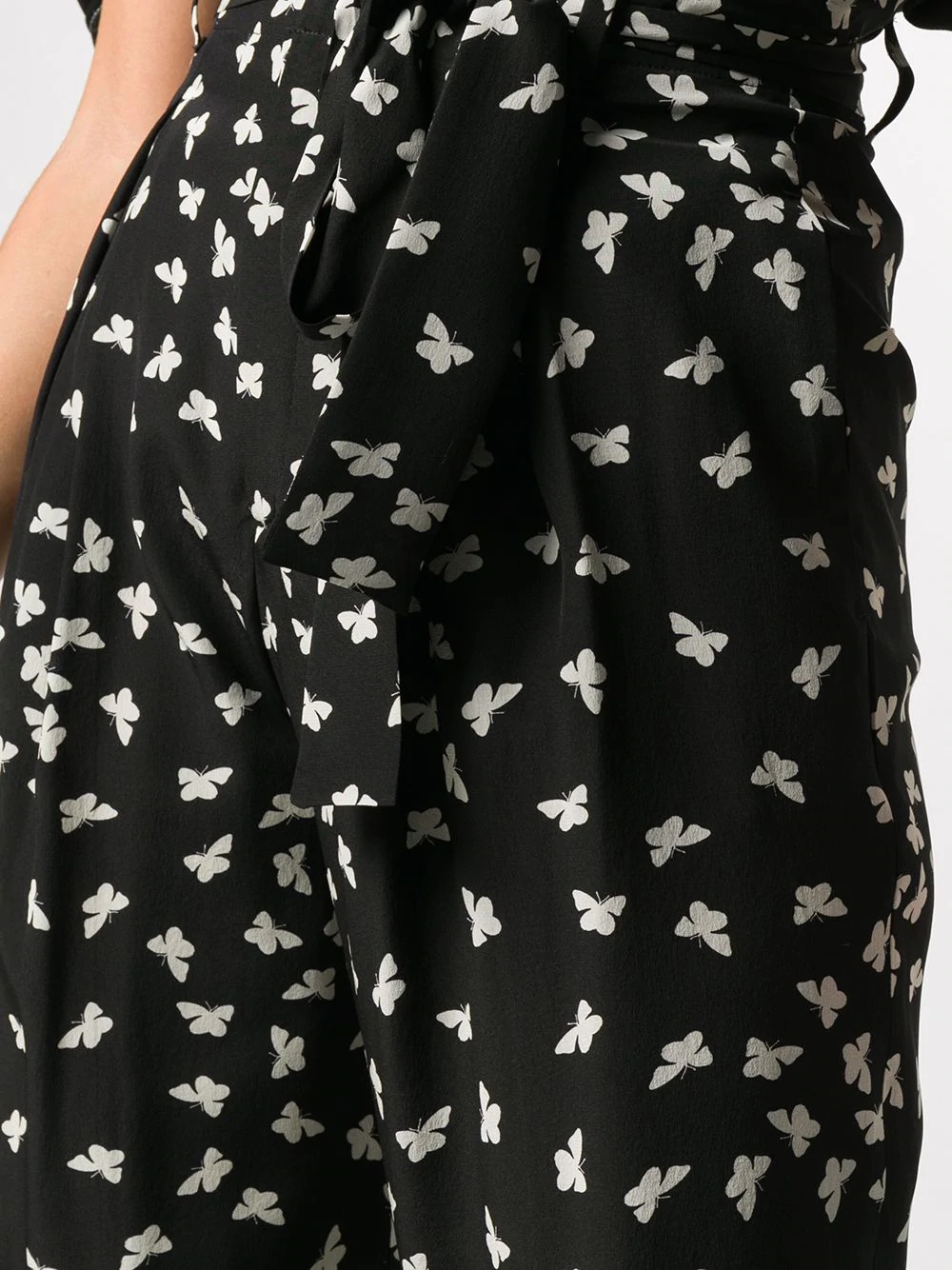 butterfly print trousers - 5