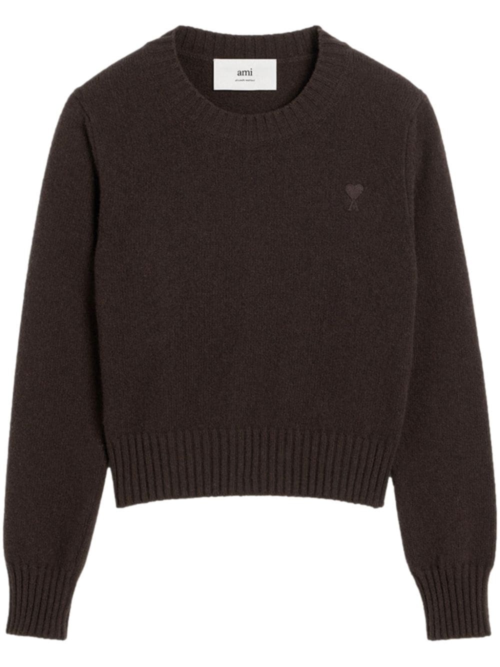 Ami de Coeur cashmere-blend jumper - 1