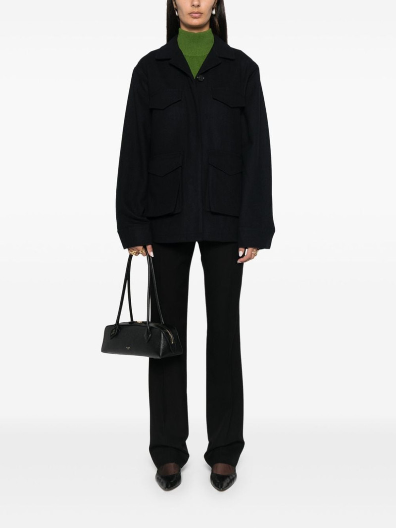 Totême felted shirt jacket outlook
