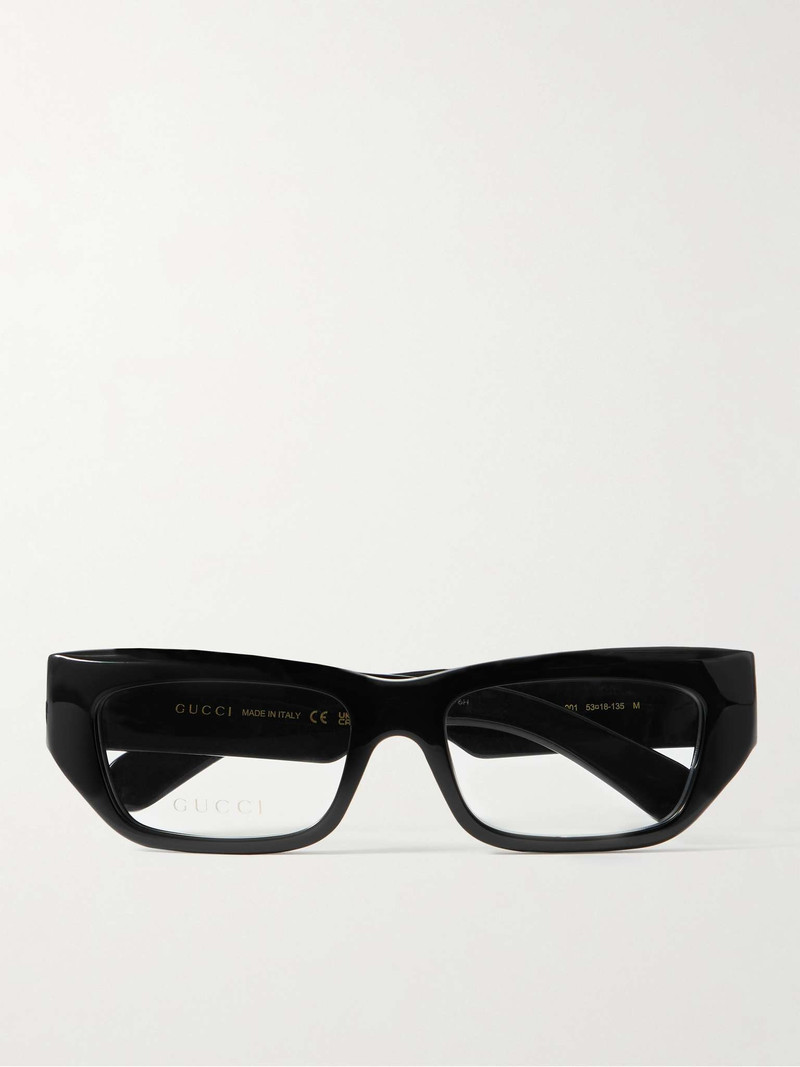 Rectangular-Frame Acetate Optical Glasses - 1