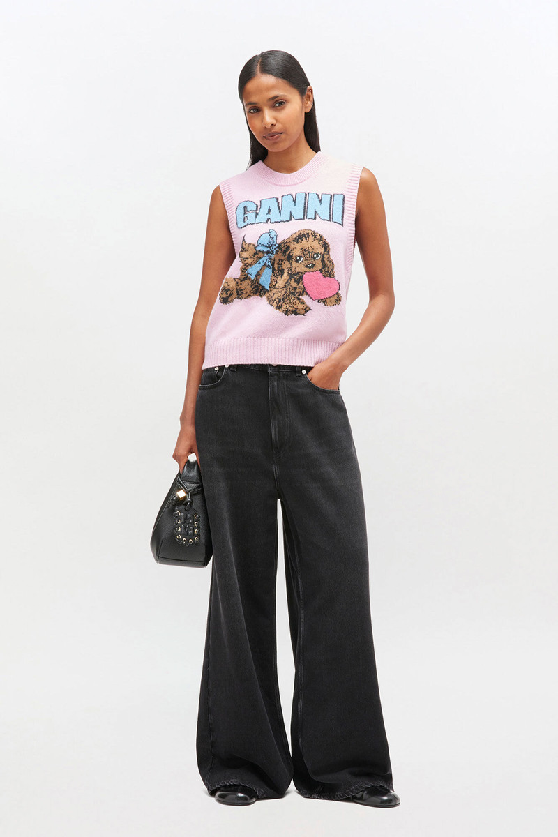 PINK PUPPY WOOL VEST 3