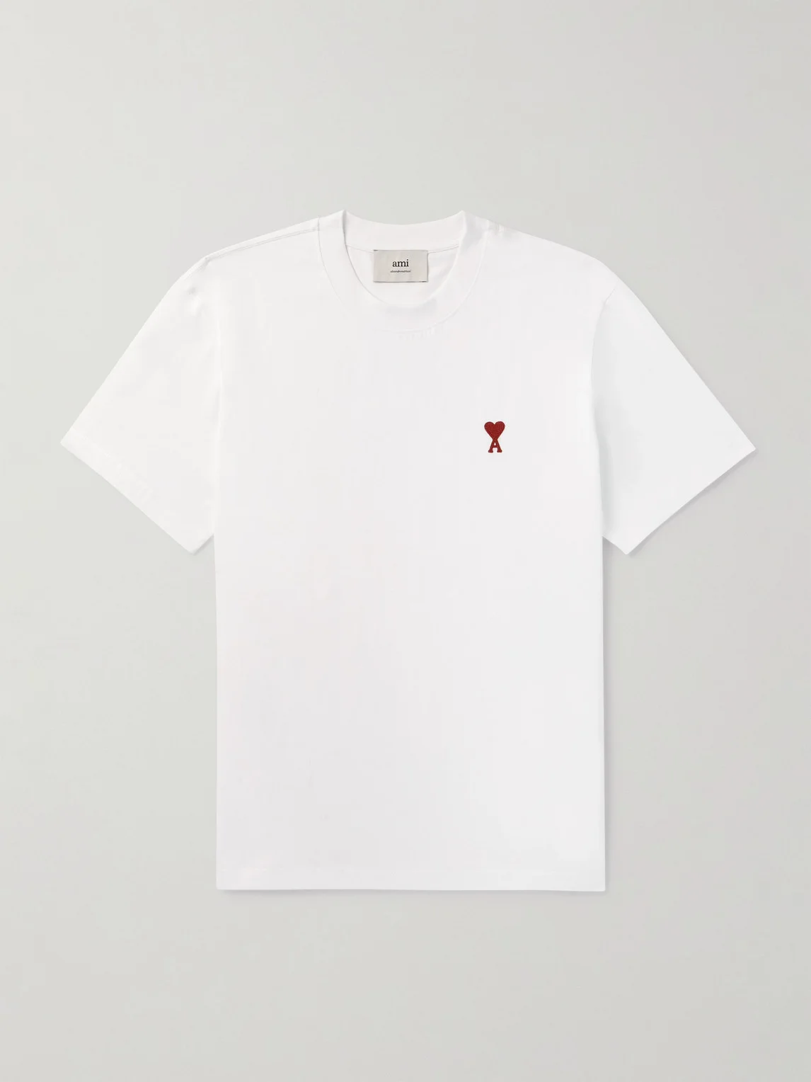 Logo-Embroidered Stretch Organic Cotton-Jersey T-Shirt - 1