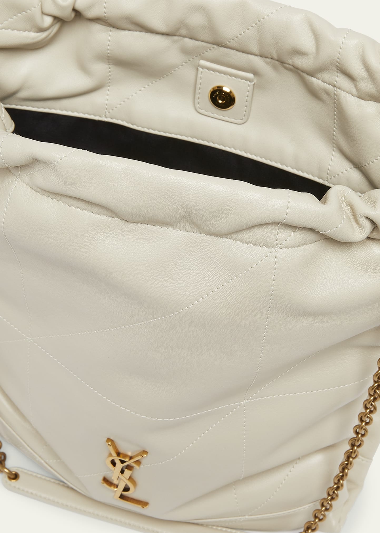 Jamie 4.3 Pochon YSL Shoulder Bag in Quilted Leather - 4
