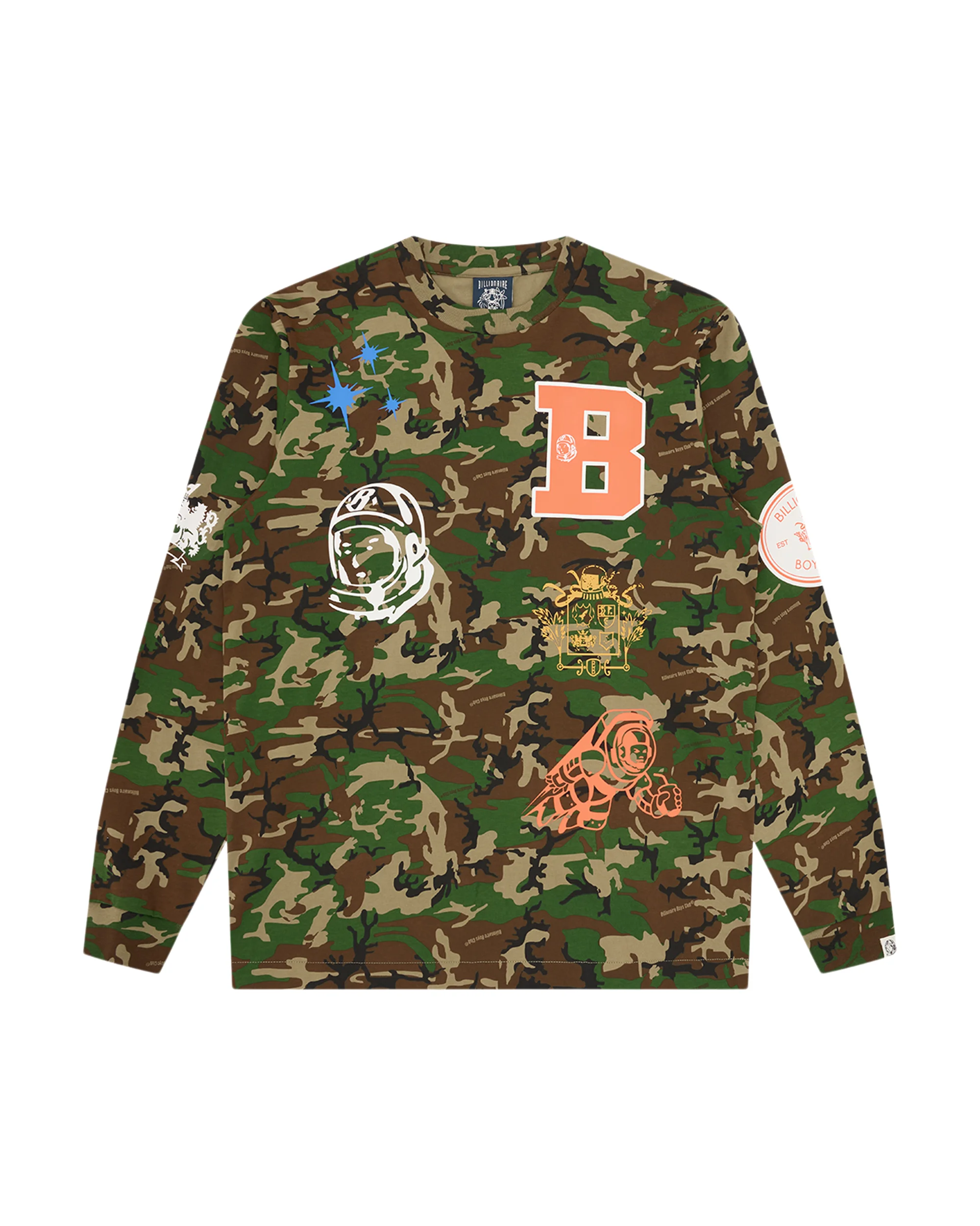 MULTI GRAPHIC LS T-SHIRT - 1