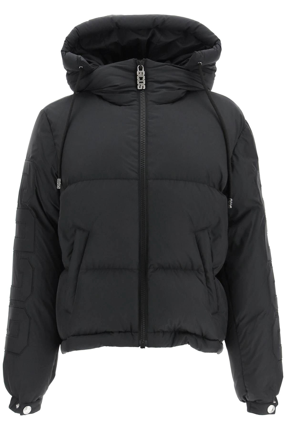 SHORT DOWN JACKET MAXI LOGO - 1