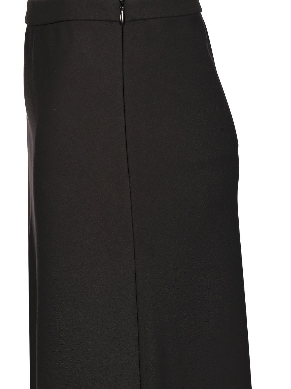 Long Viscose Skirt Skirts Black - 4