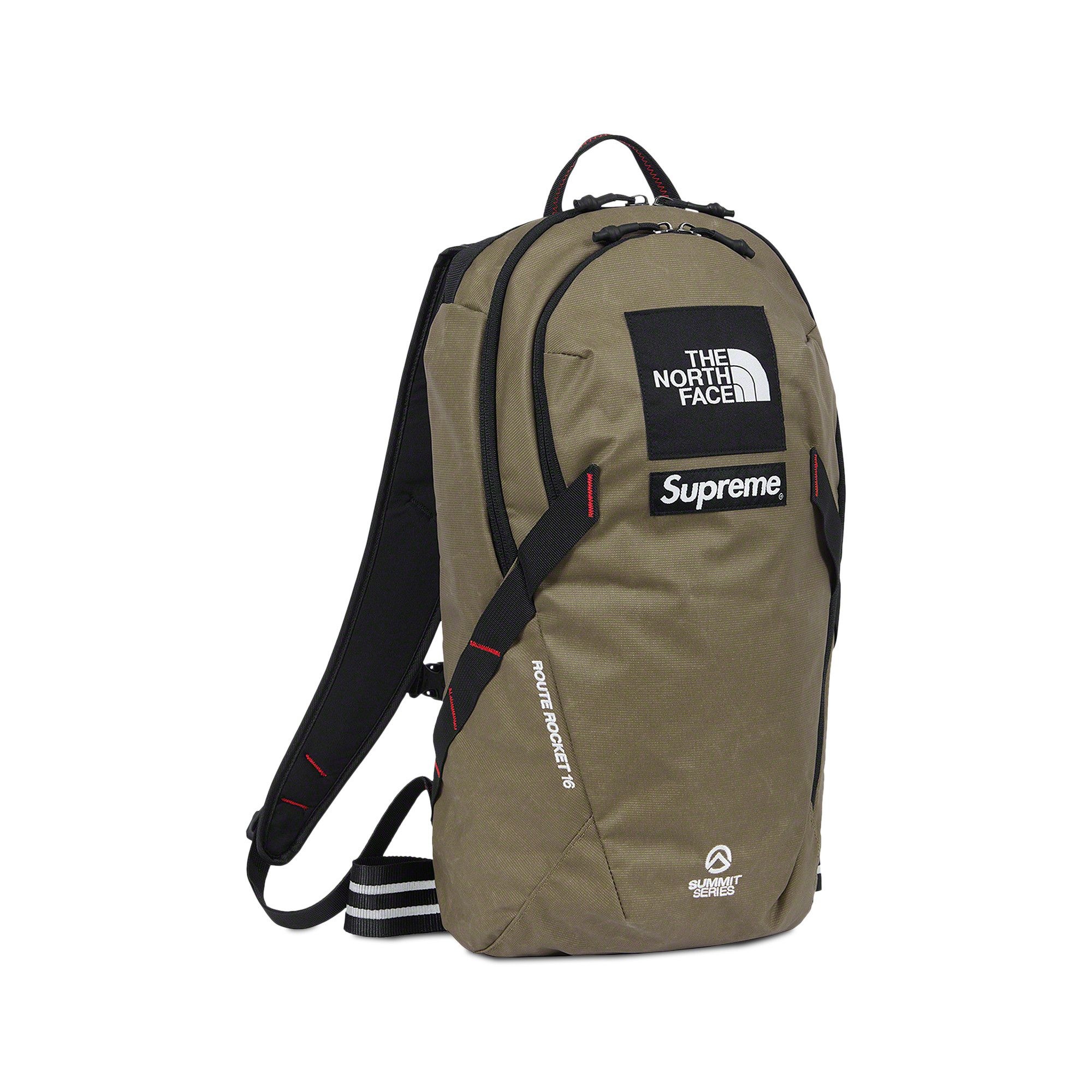 Supreme x The North Face Summit Series Outer Tape Seam Route Rocket Backpack 'Olive' - 3
