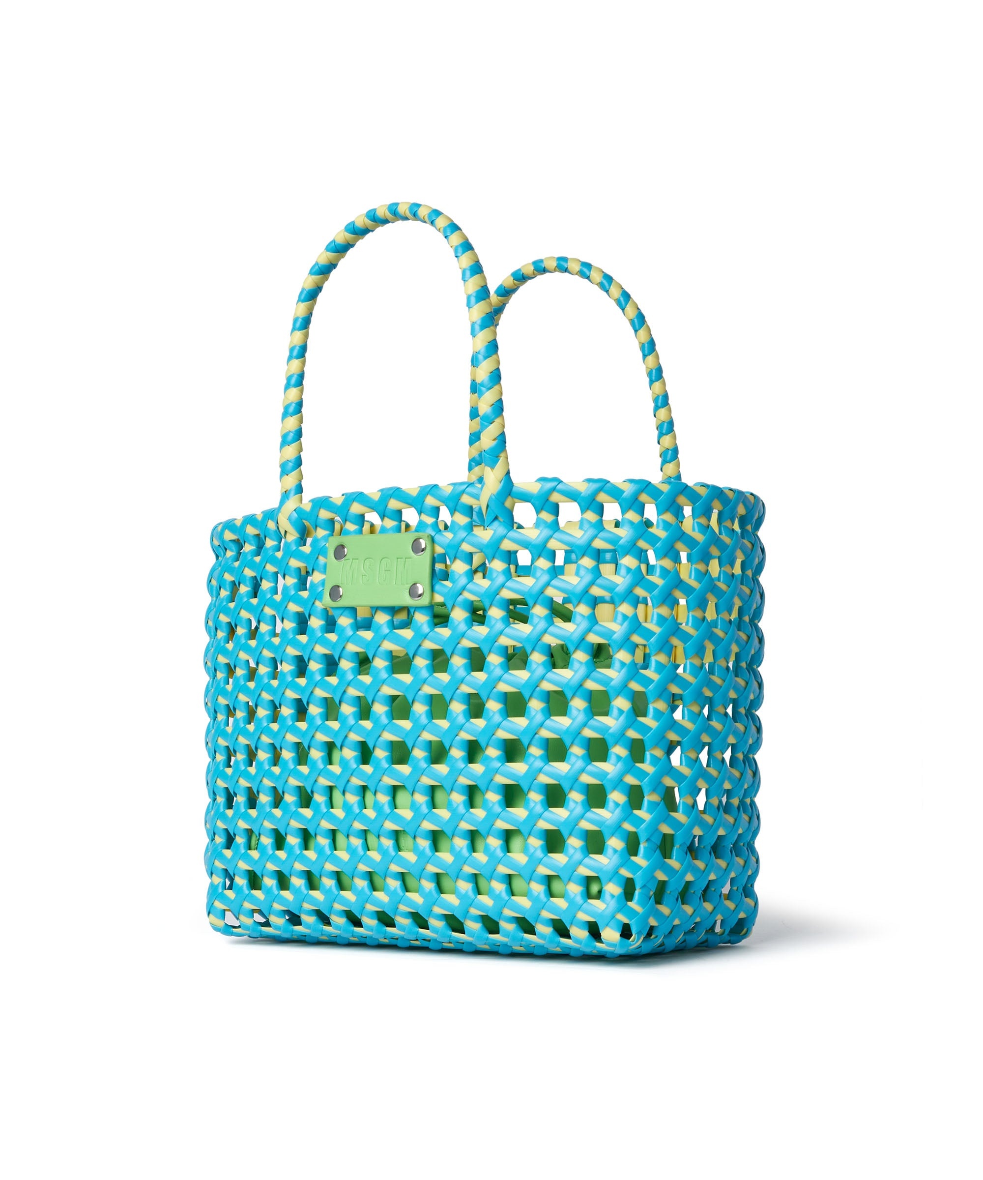 Woven tote bag with logo - 3