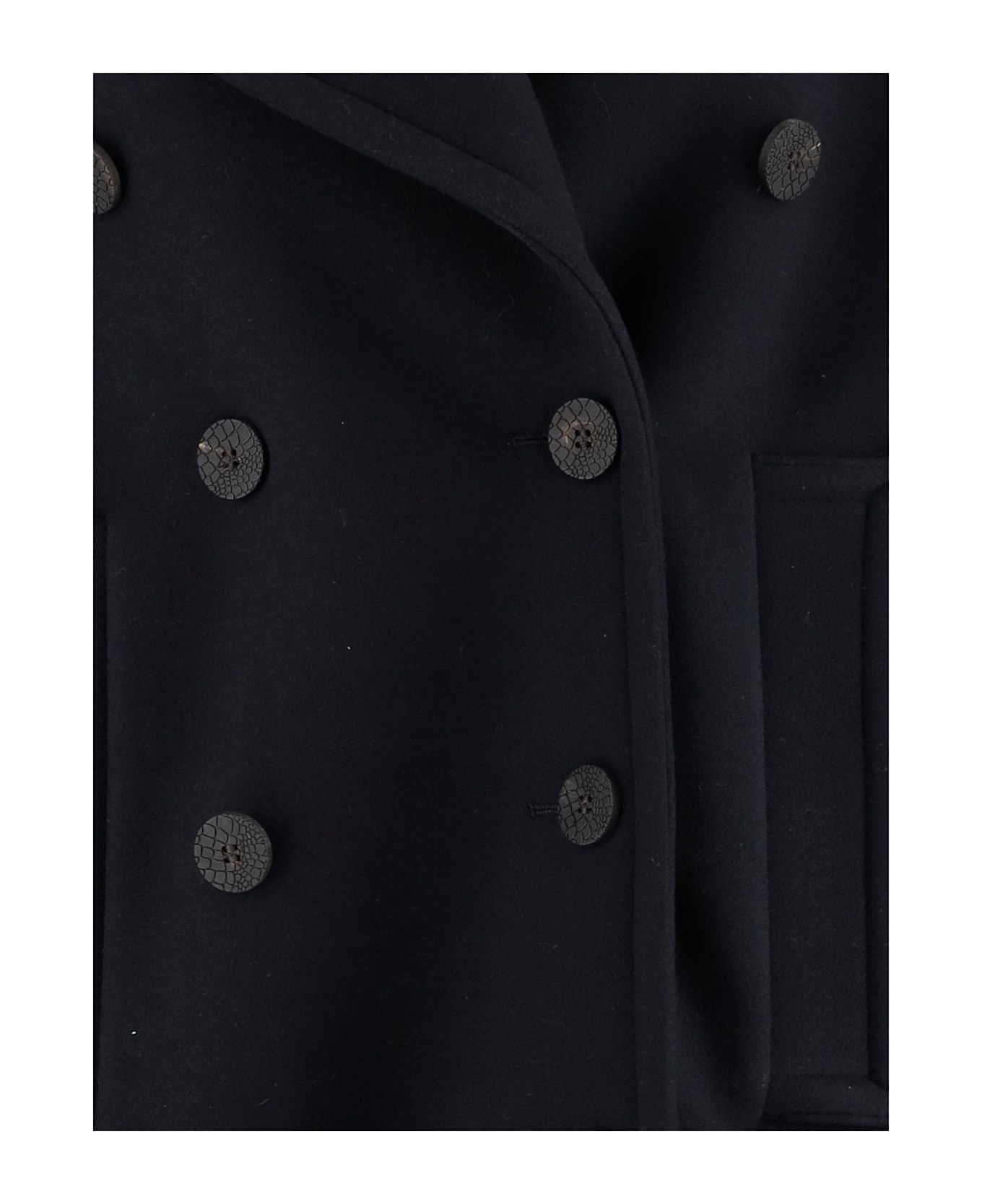 Double-breasted Jacket In Virgin Wool - 3