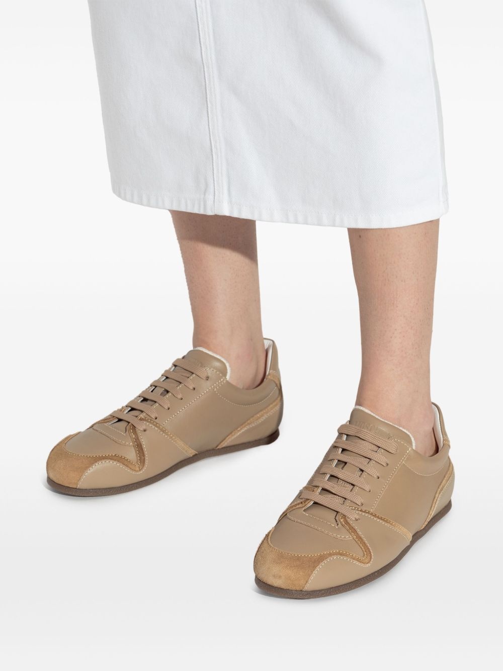 leather sneakers - 6