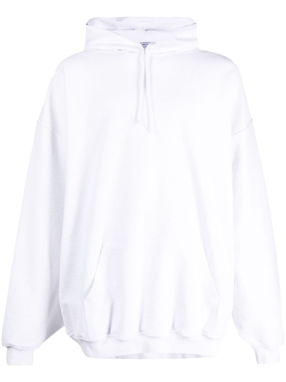 VETEMENTS Inside Out Embroidered Logo Hoodie XS