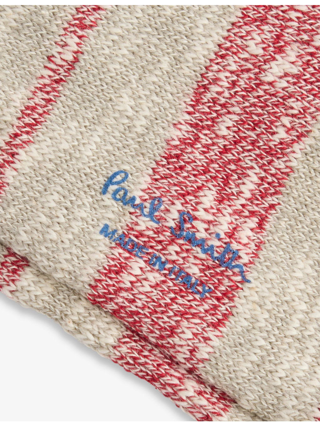 Striped Fleck Stretch Cotton-Blend Socks - 2