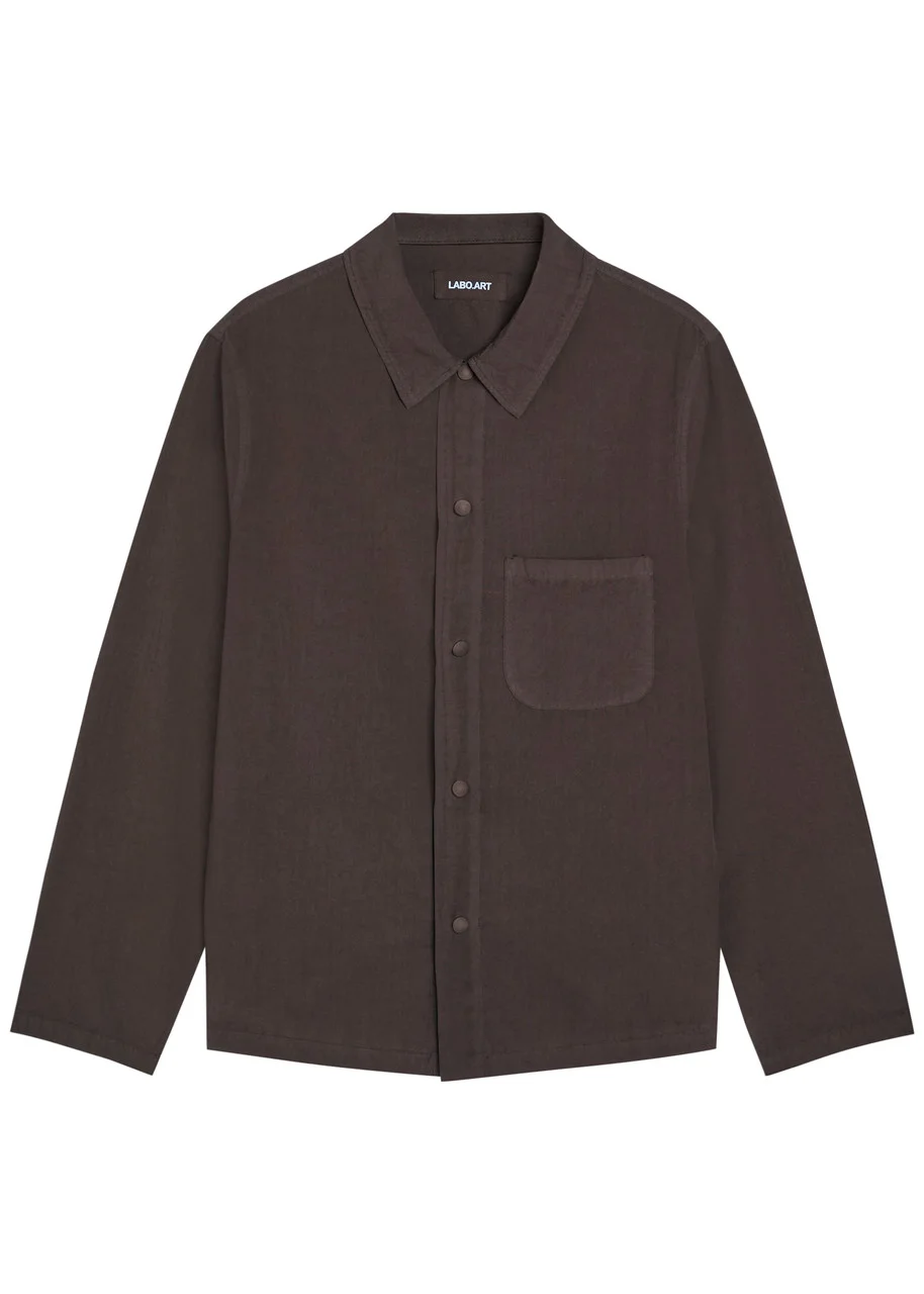 Labo.art Chest Pocket Cotton Shirt - 1