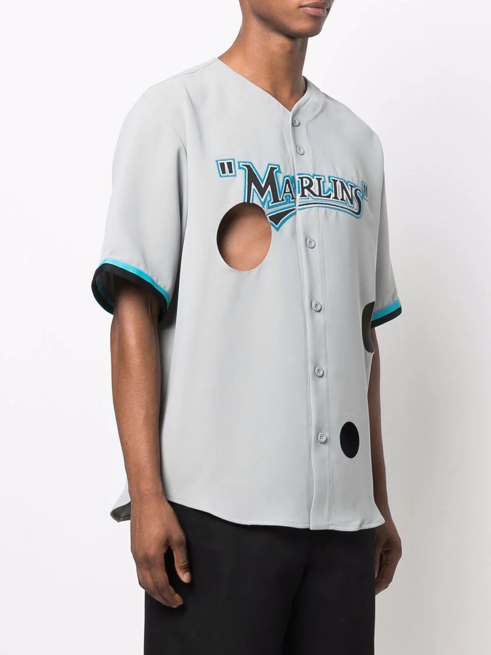 Miami Marlins cut-out shirt - 4