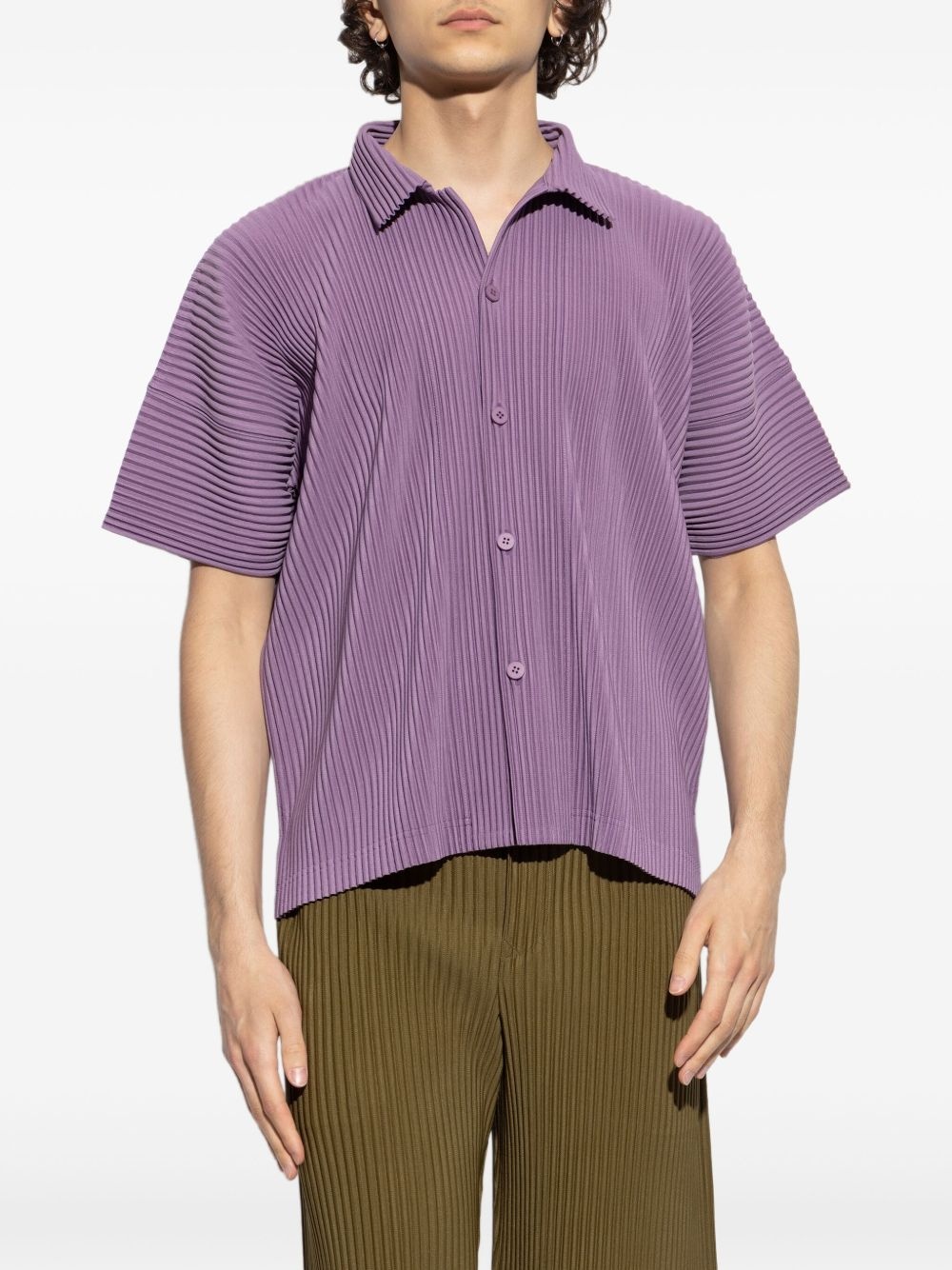 pleated shirt - 3