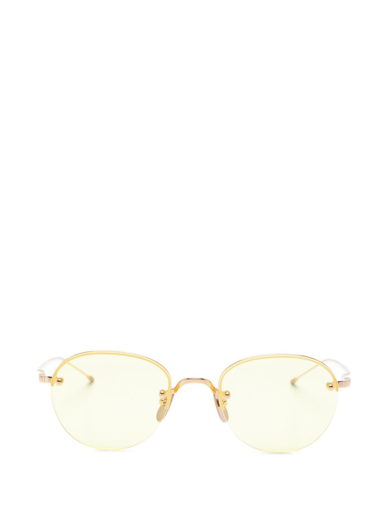 round-frame sunglasses 1