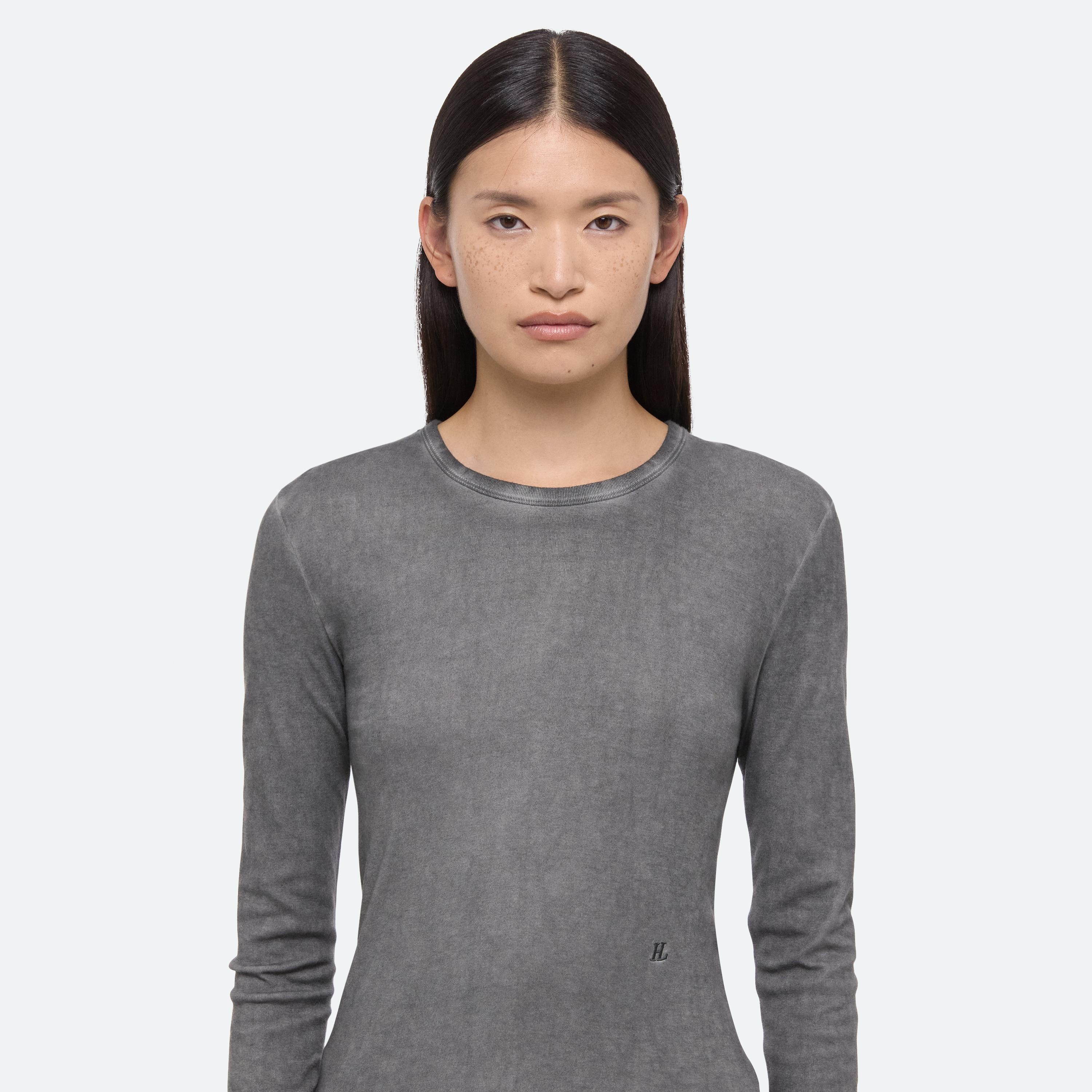 GARMENT-DYED LONG-SLEEVED TEE - 6
