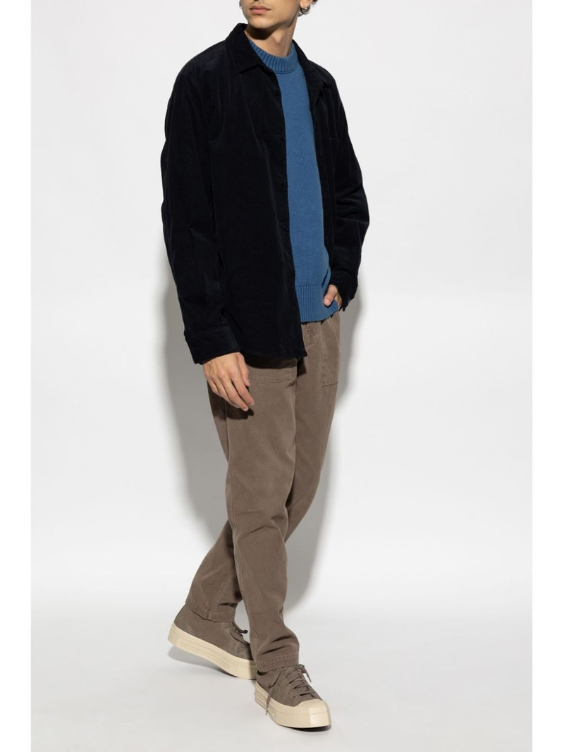 Stone Island micro corduroy shirt outlook