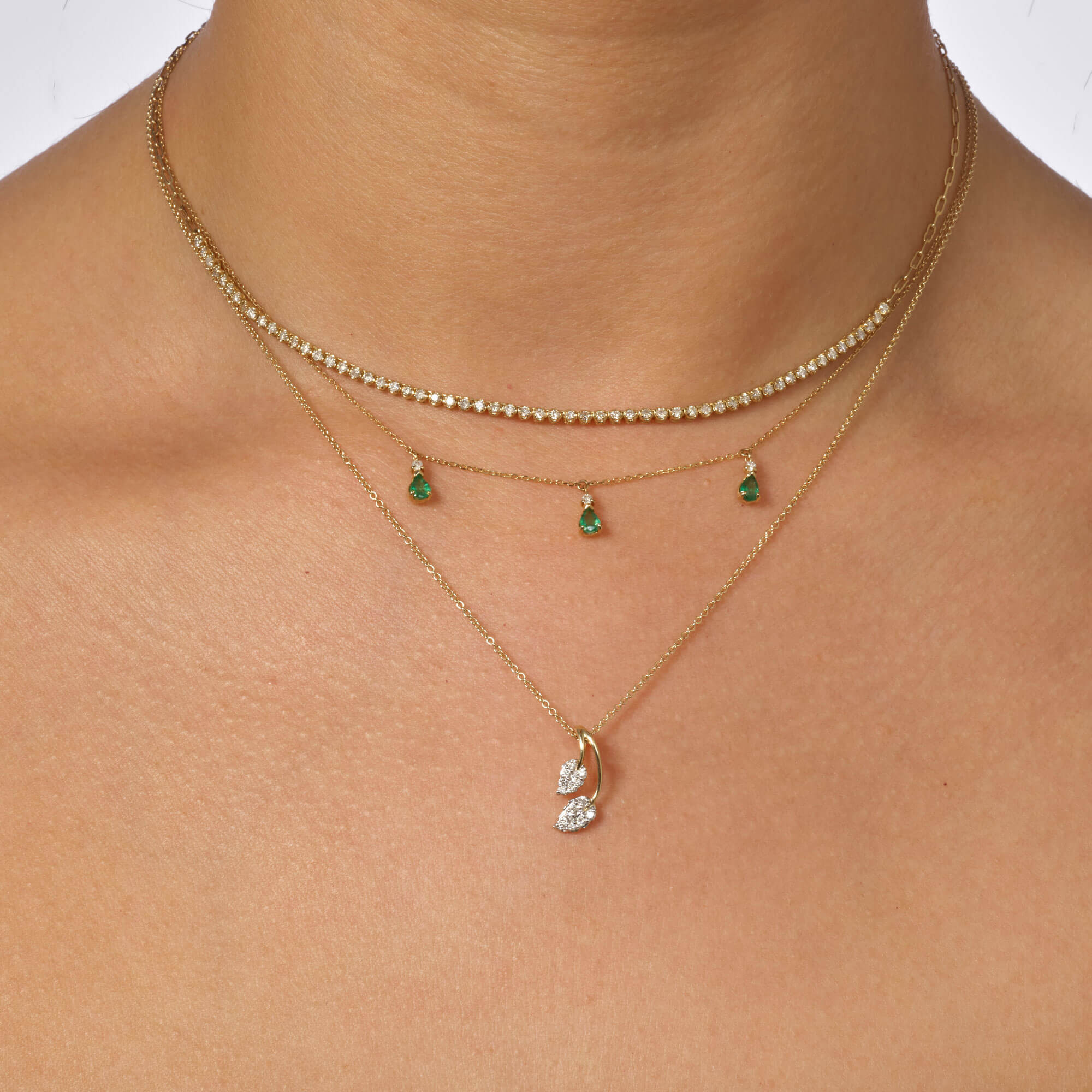 Little Leaf Necklace - 5