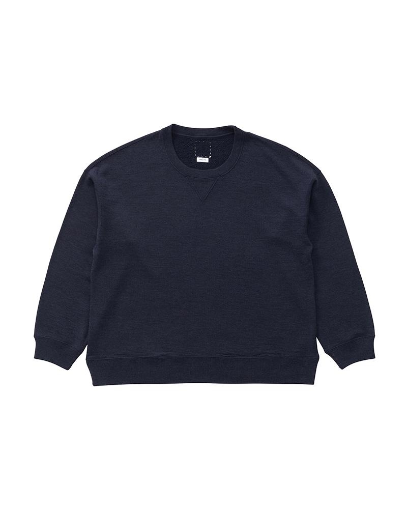 JUMBO SB SWEAT L/S (SUPERFINE) NAVY - 1