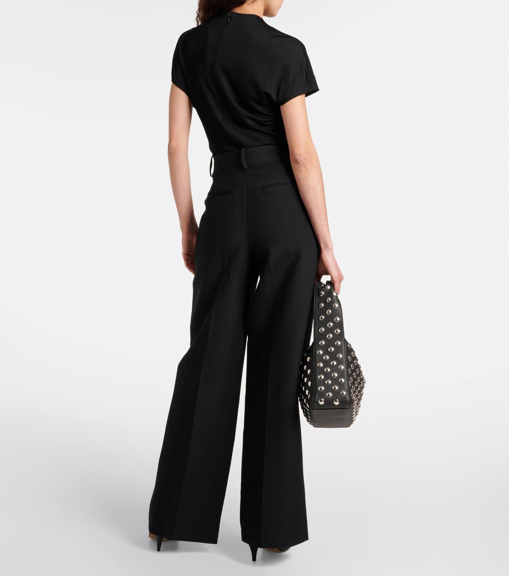 Bacall low-rise wide-leg pants - 3