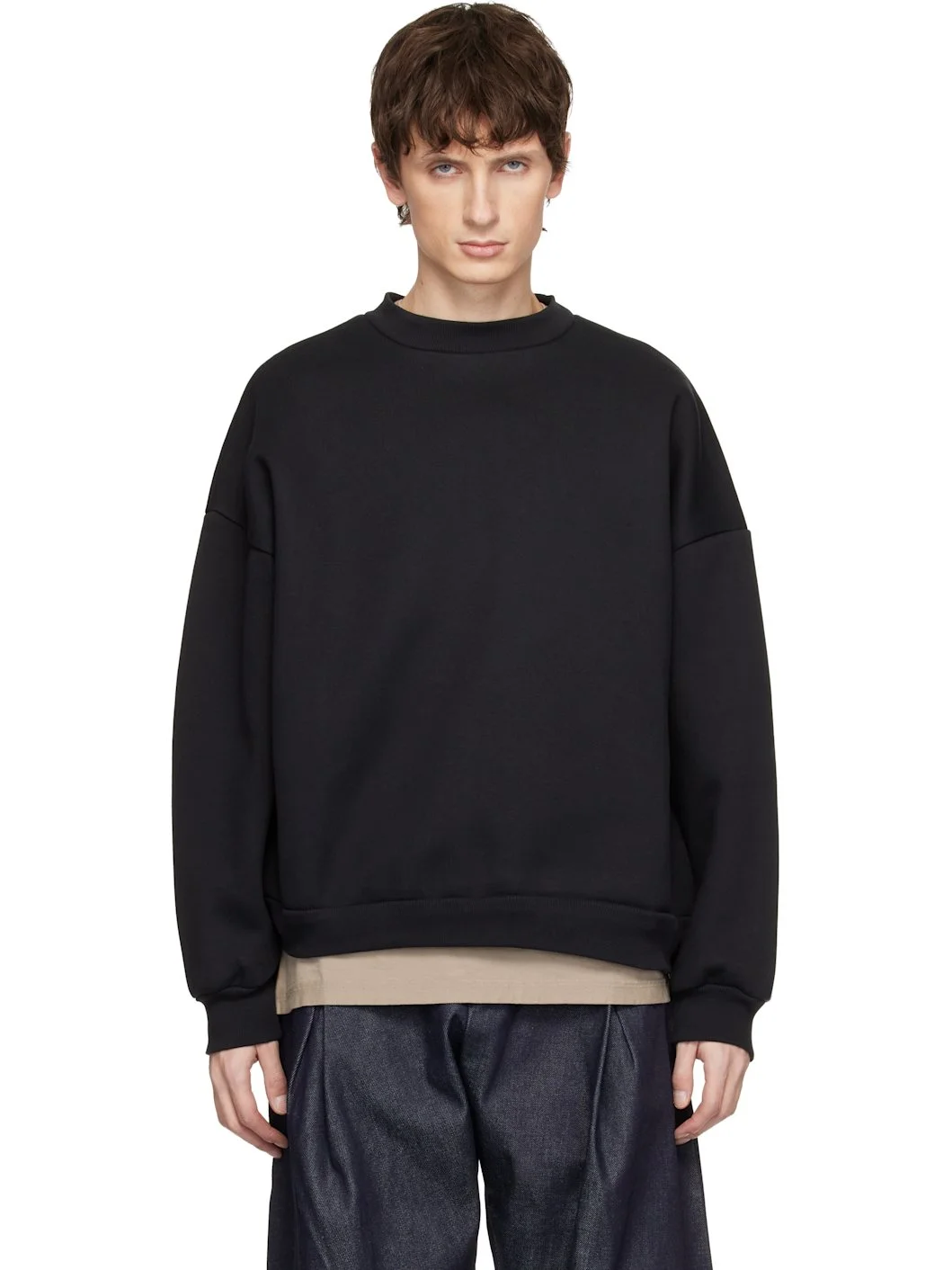 Black V2 Crewneck Sweatshirt - 1