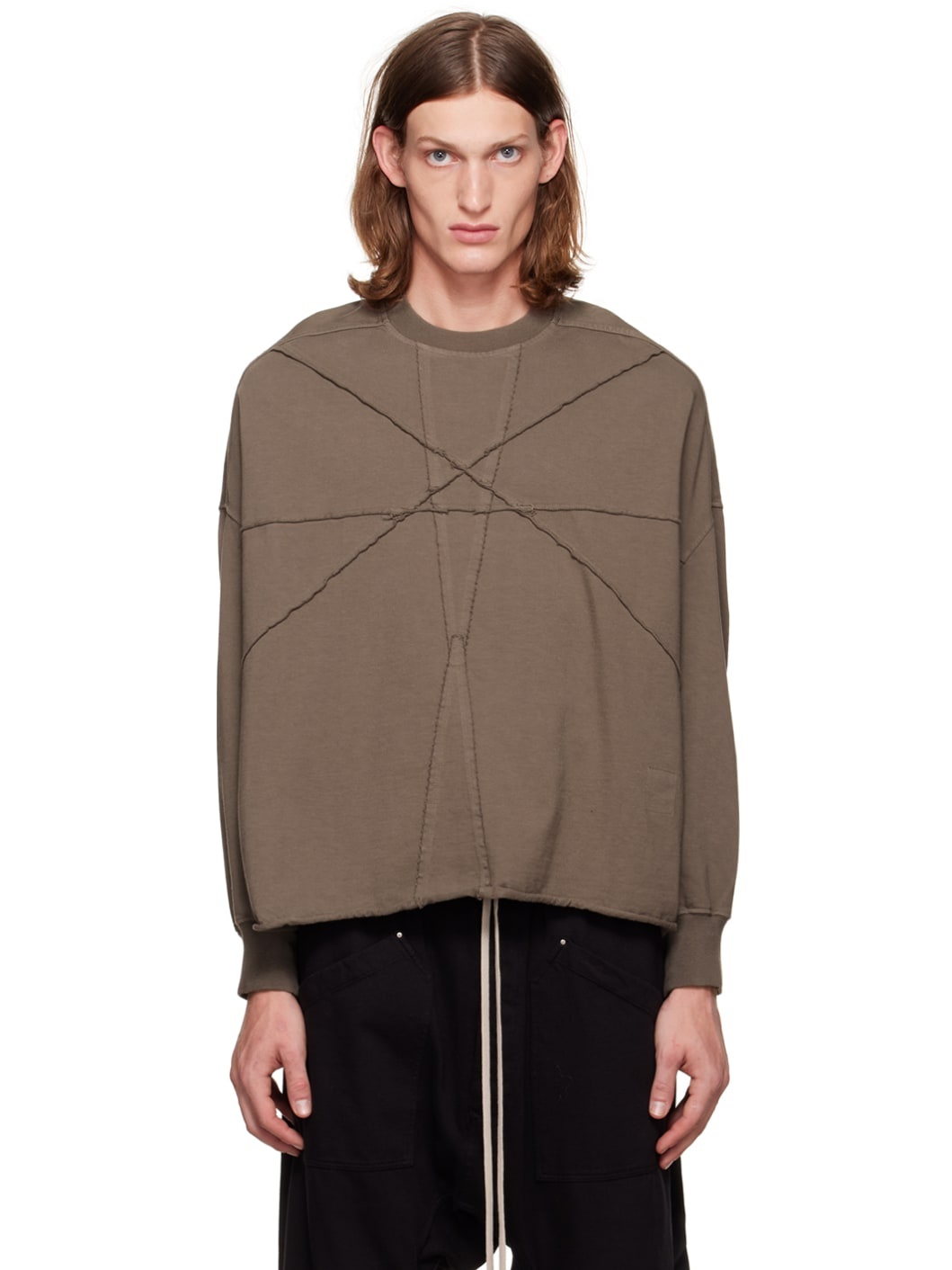 Gray Crater Sweatshirt - 1