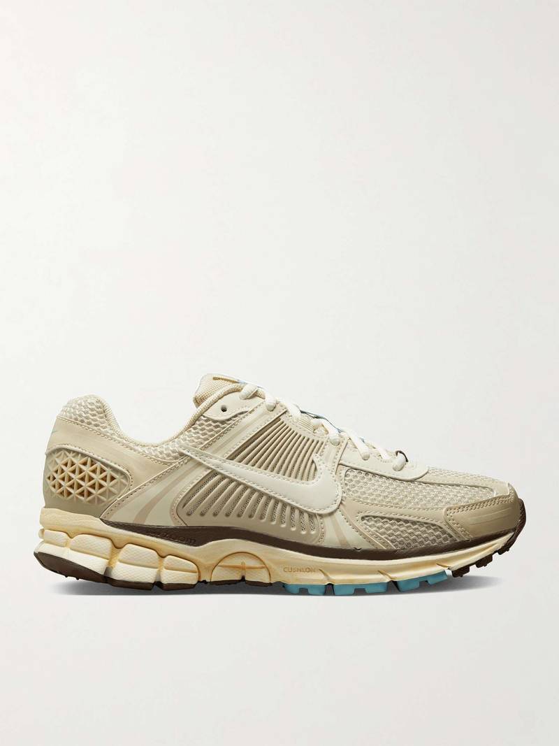 Zoom Vomero 5 Faux Leather-Trimmed Mesh and Rubber Sneakers 1