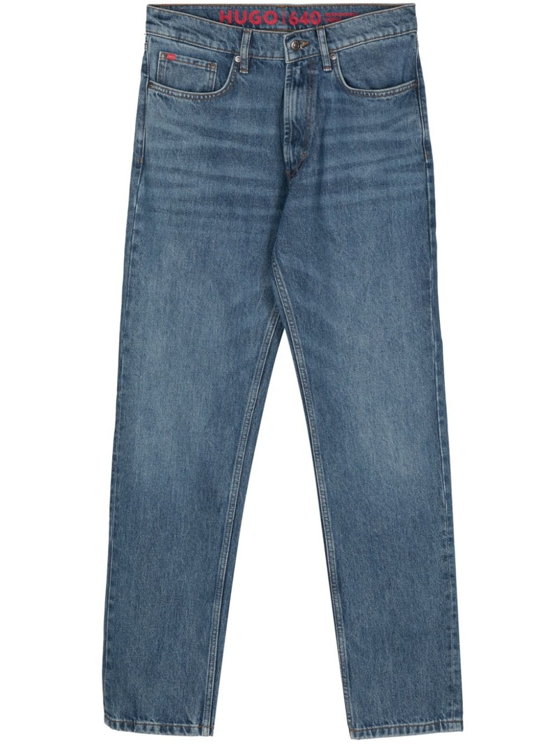 straight-leg jeans 1