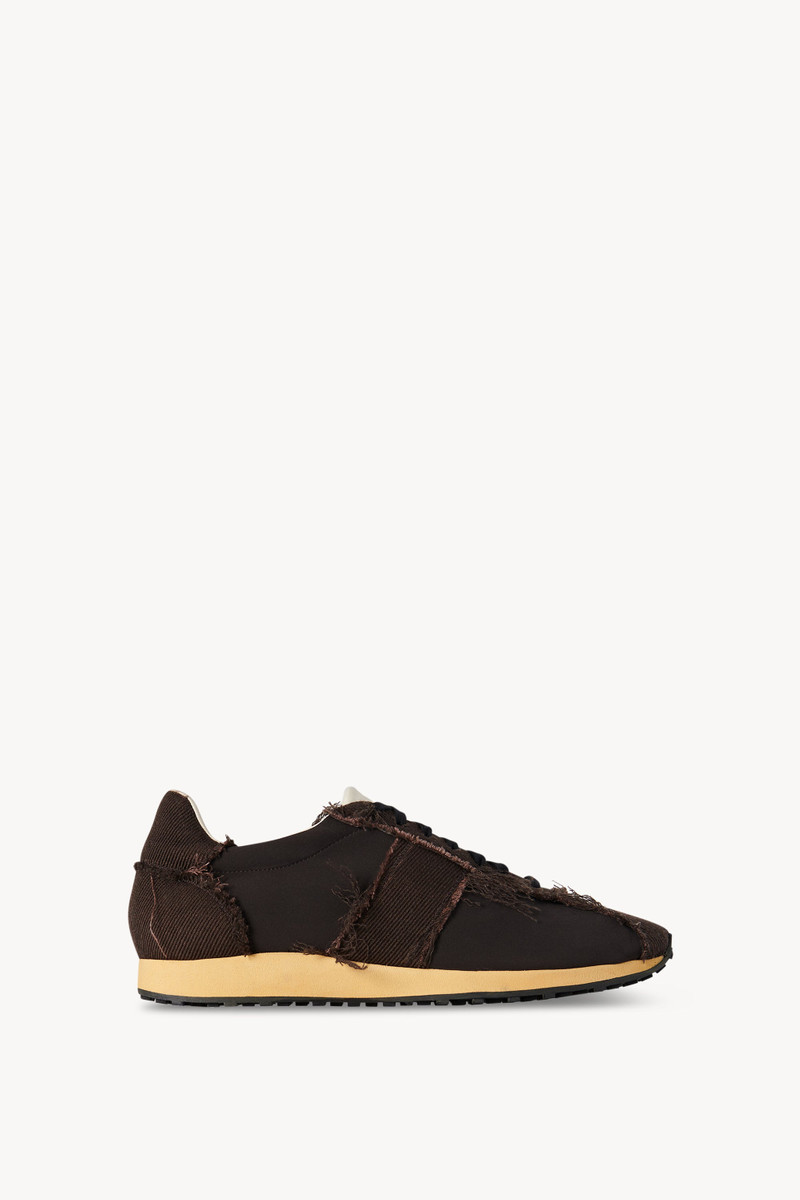 Mica Sneaker in Wool, Linen, and Nylon - 1