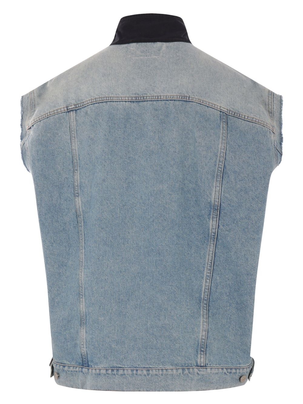 two-tone gilet - 2