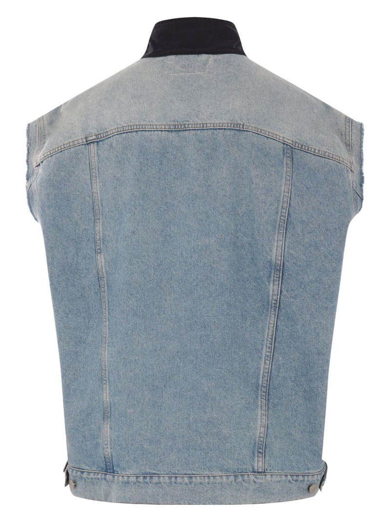 MM6 Maison Margiela two-tone gilet outlook