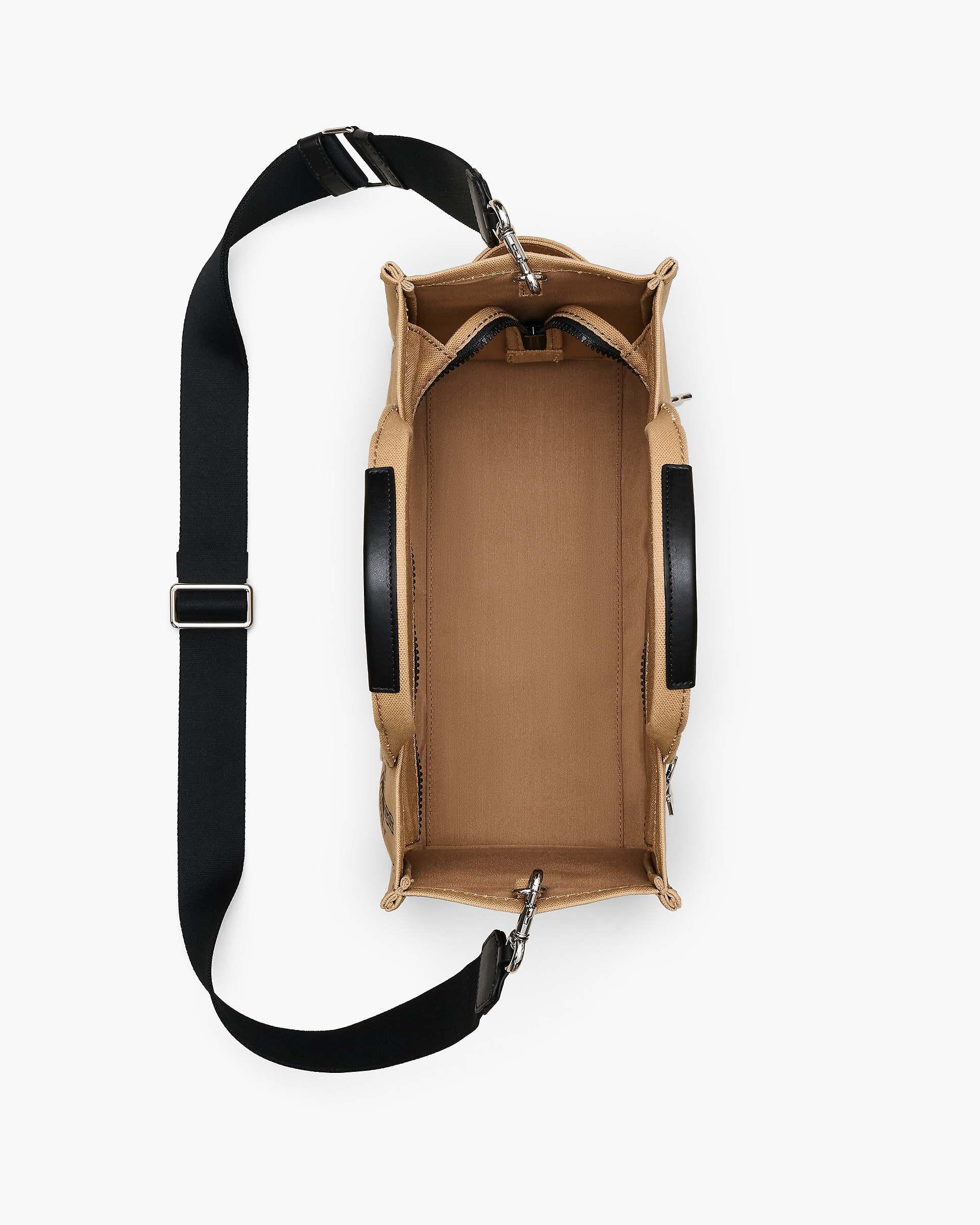 THE TROMPE L'OEIL CHARM CANVAS MEDIUM TOTE BAG - 8