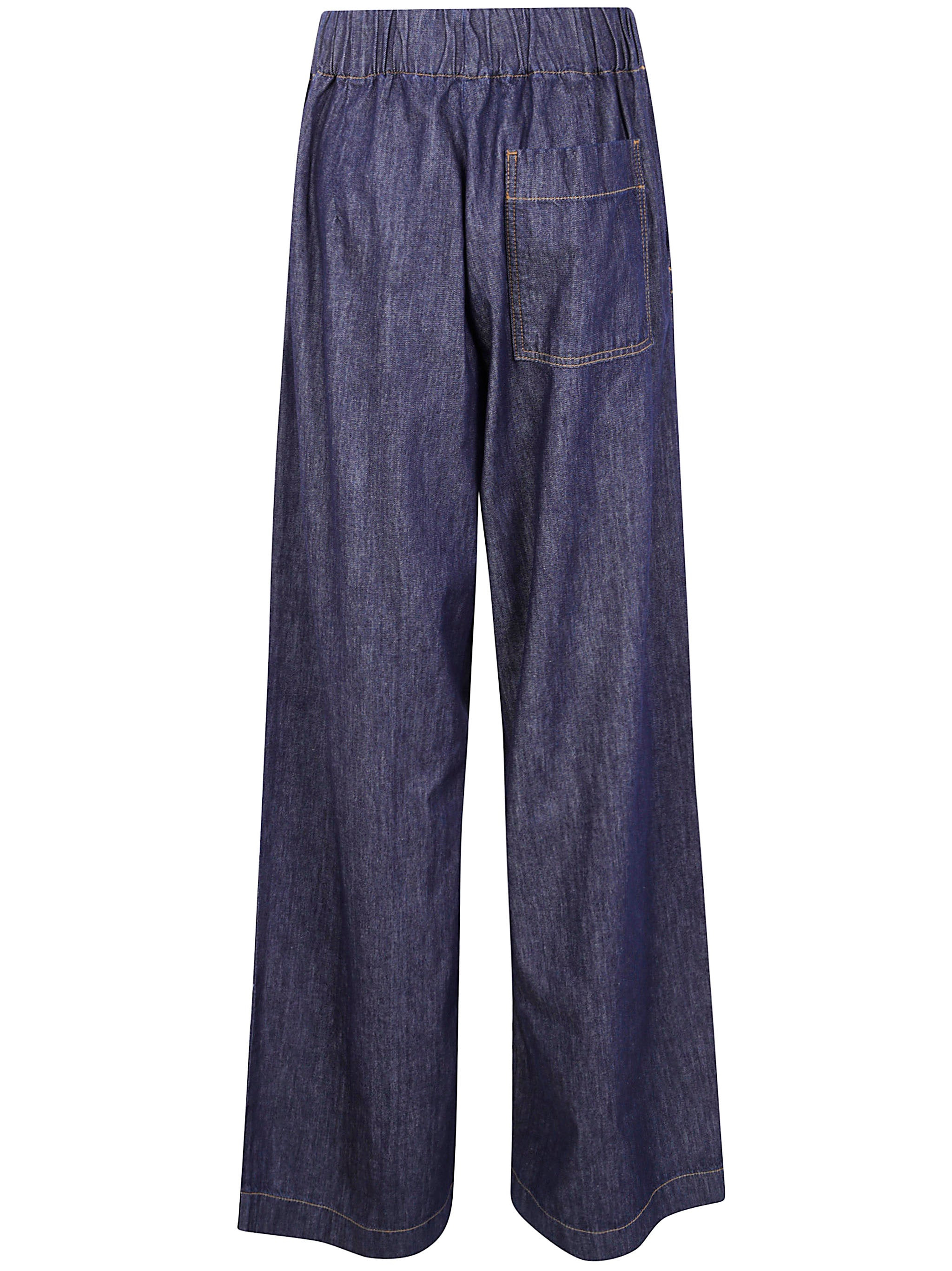 Dries Van Noten Women "Pila Denim" Pants - 7