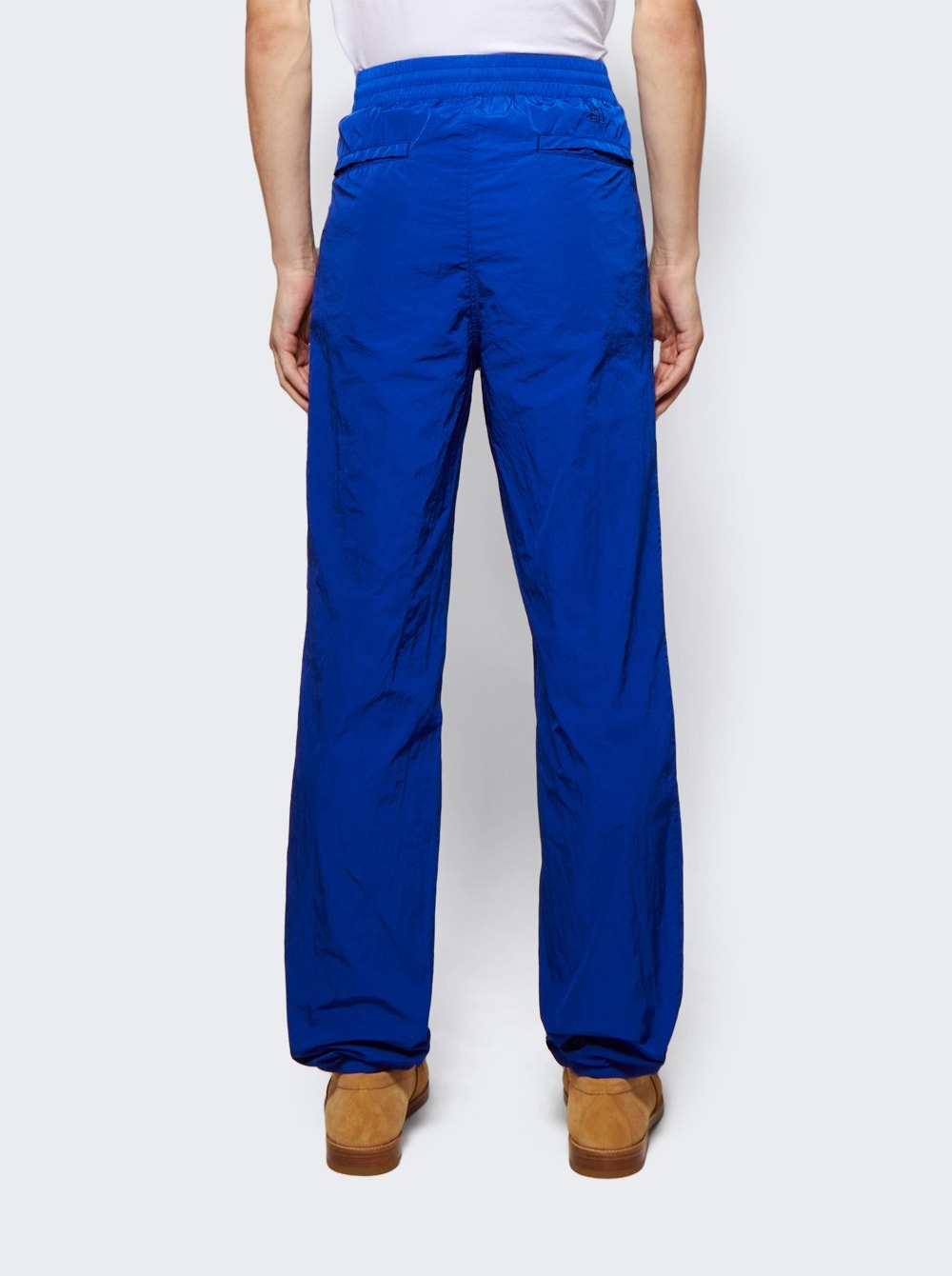 4g Embroidered Garment Dye Trackpants Ocean Blue - 5