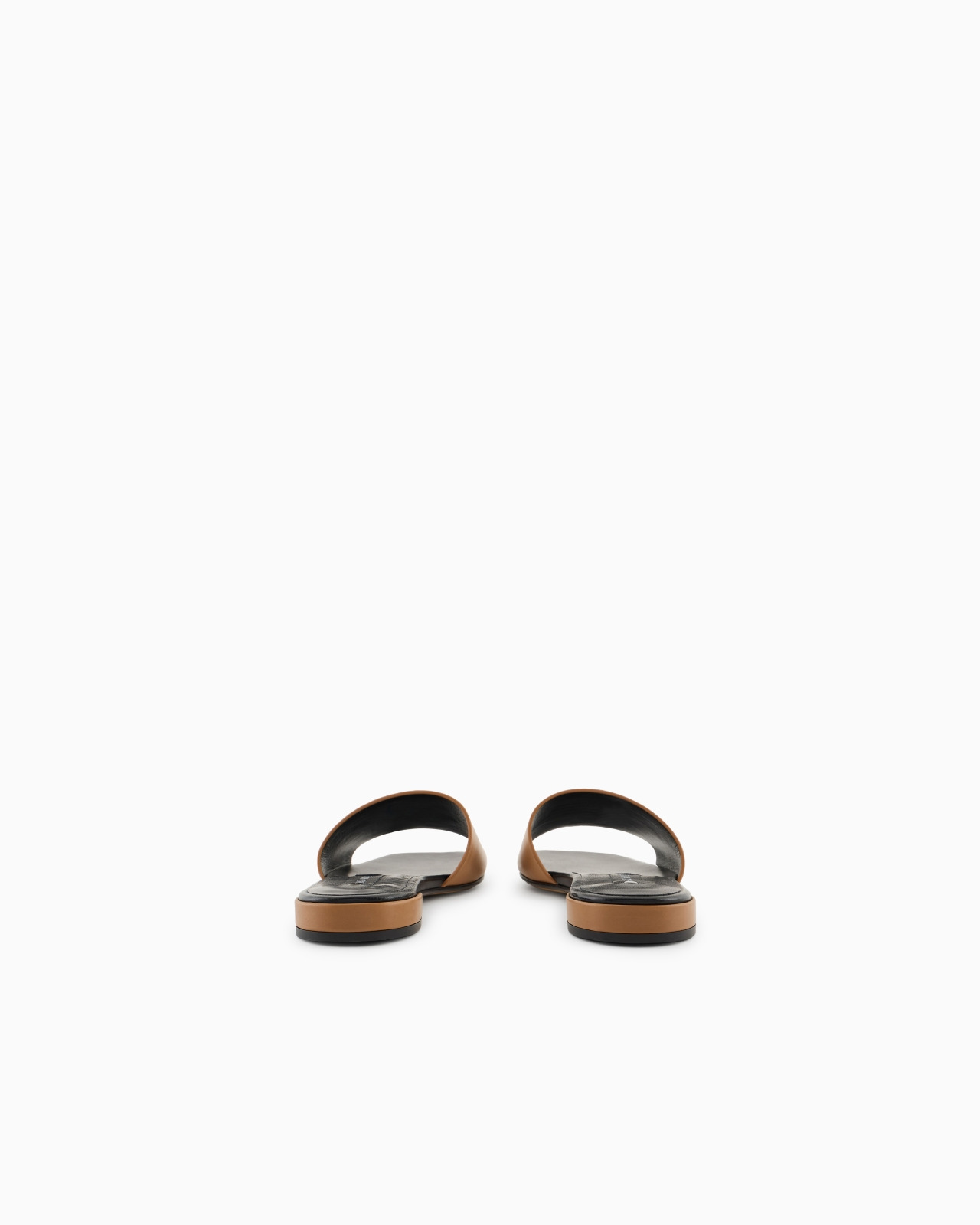 GIORGIO ARMANI X 10 CORSO COMO CALFSKIN FLAT SANDALS - 4
