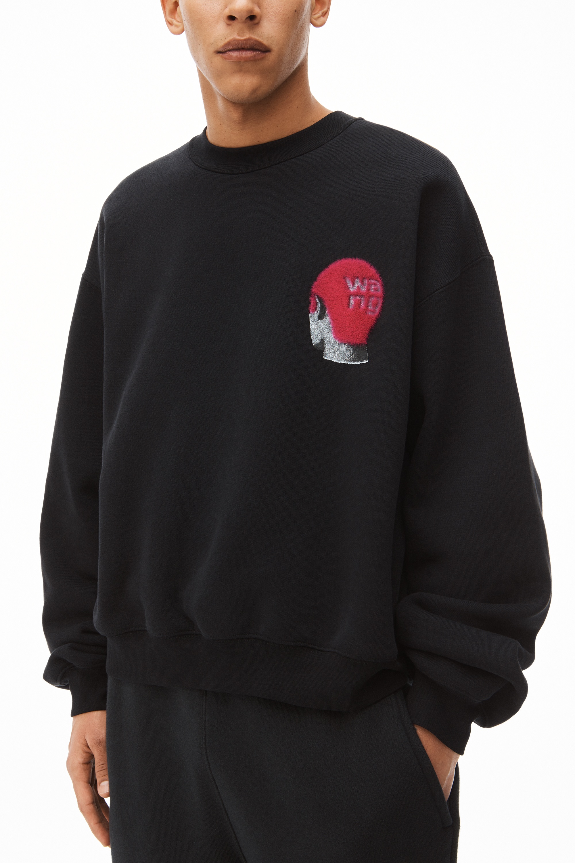 BUZZ CUT GRAPHIC PULLOVER IN TERRY - 4