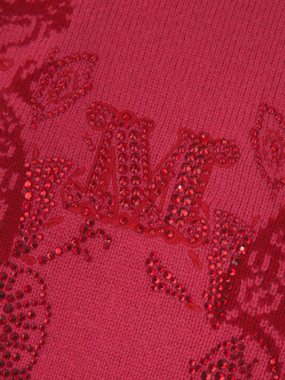 rhinestone-embellished sweater - 3