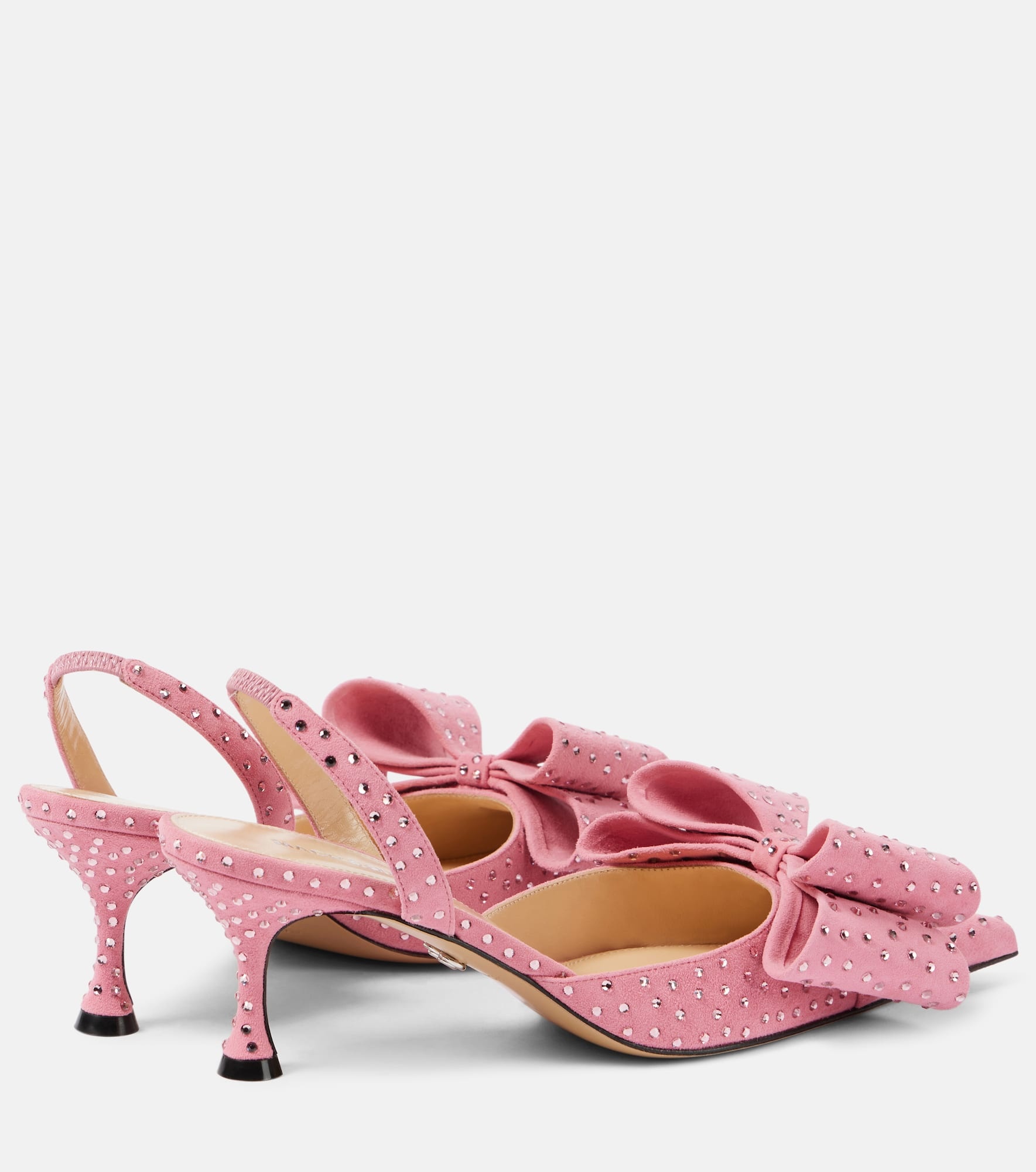 Le Cadeau suede slingback pumps - 2