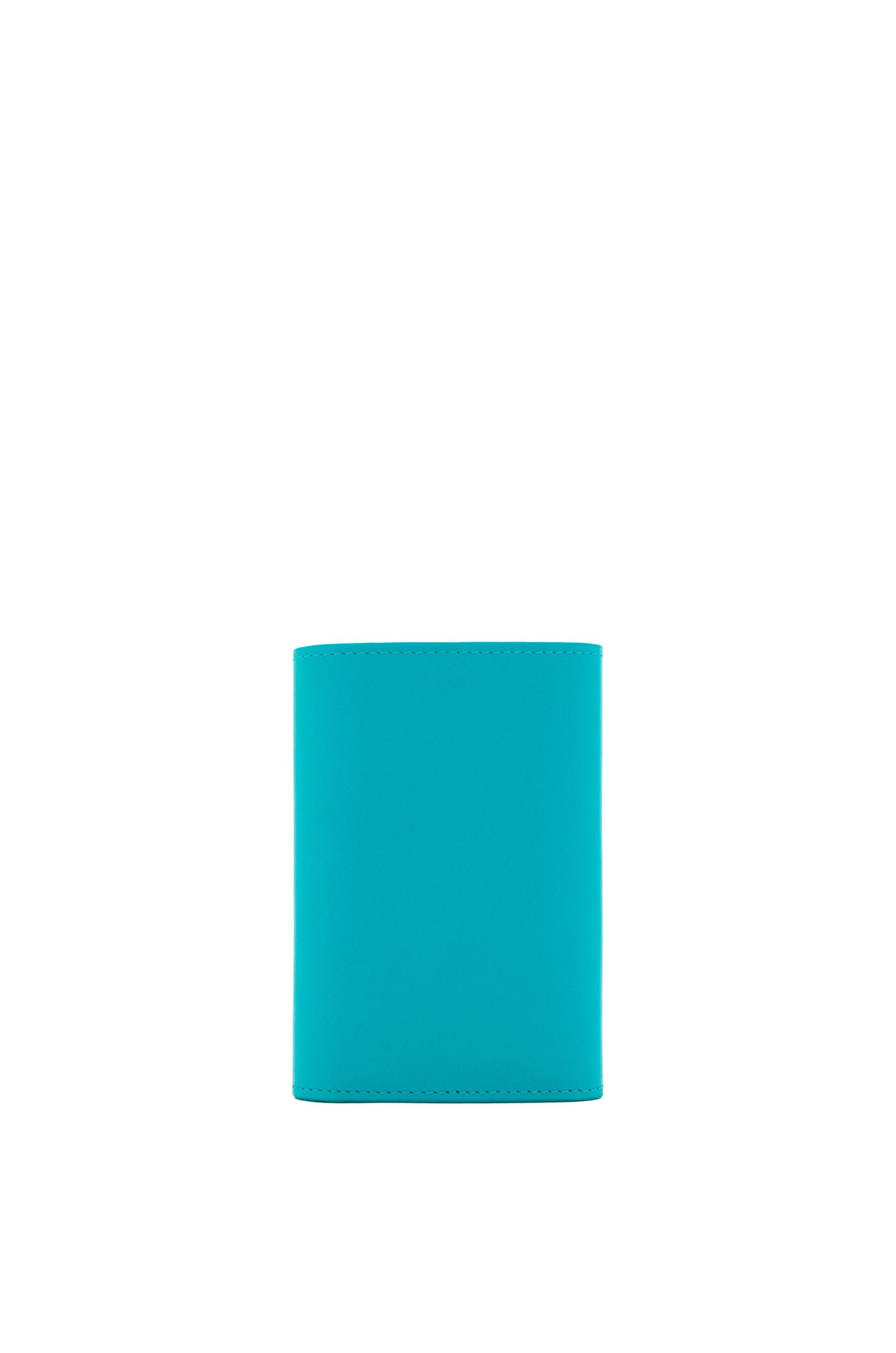 Pebble small vertical wallet in shiny nappa calfskin - 4