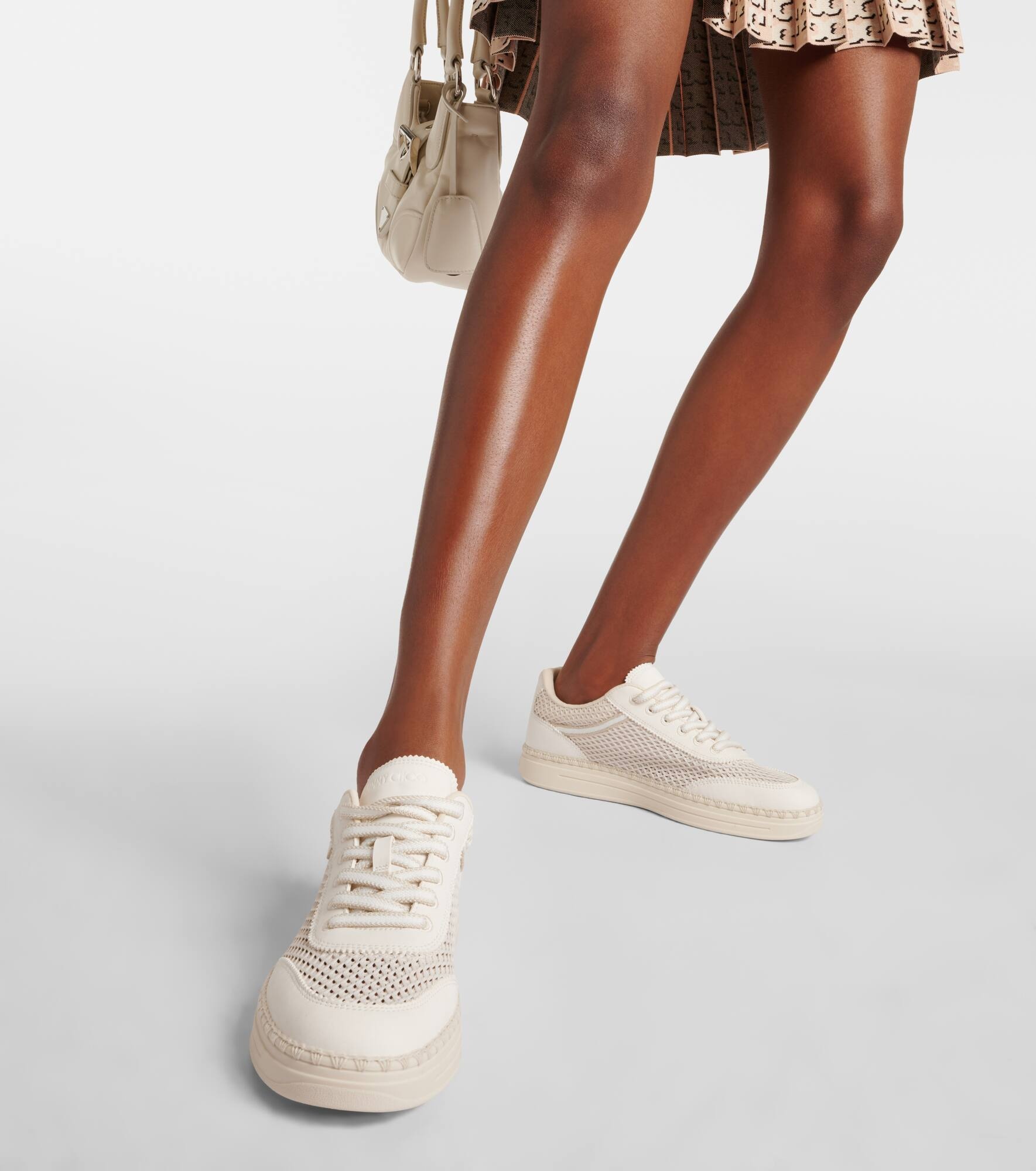 Rimini nubuck-trimmed sneakers - 7