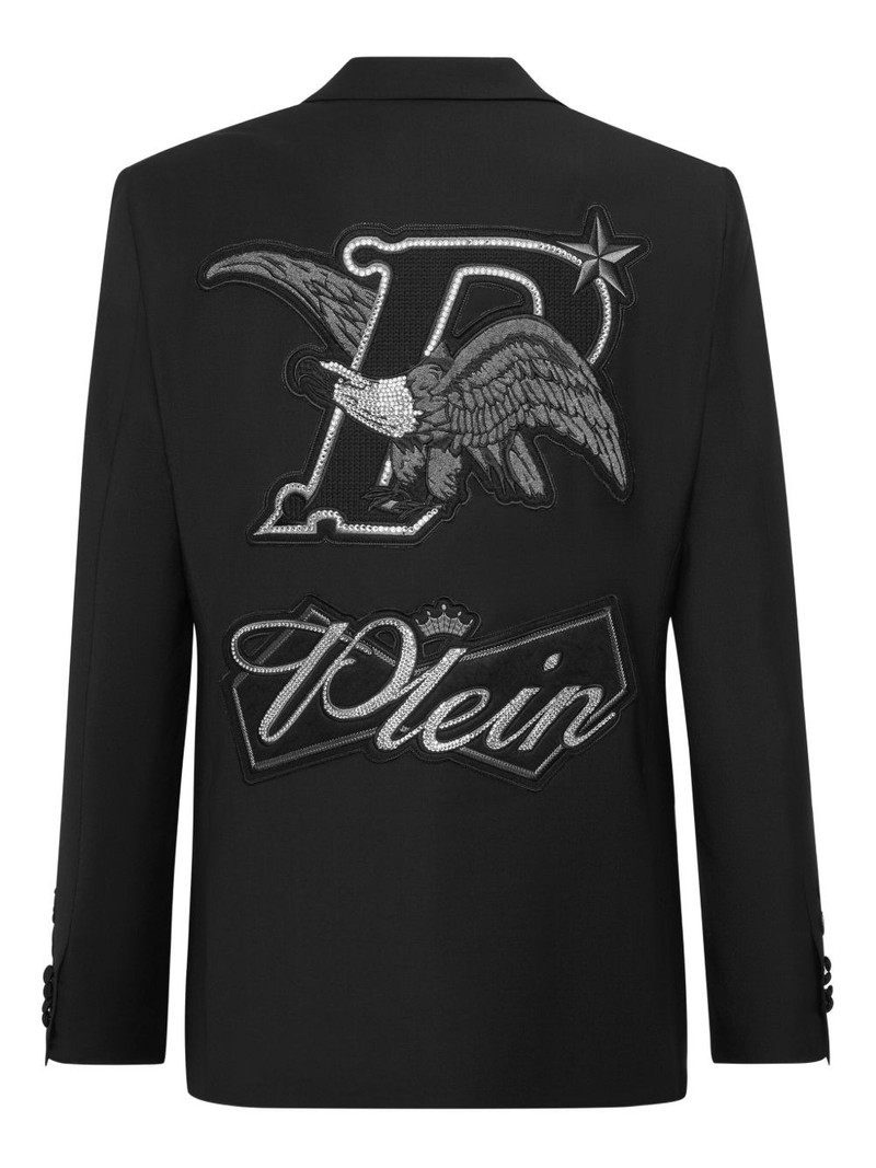 PHILIPP PLEIN embroidered blazer outlook