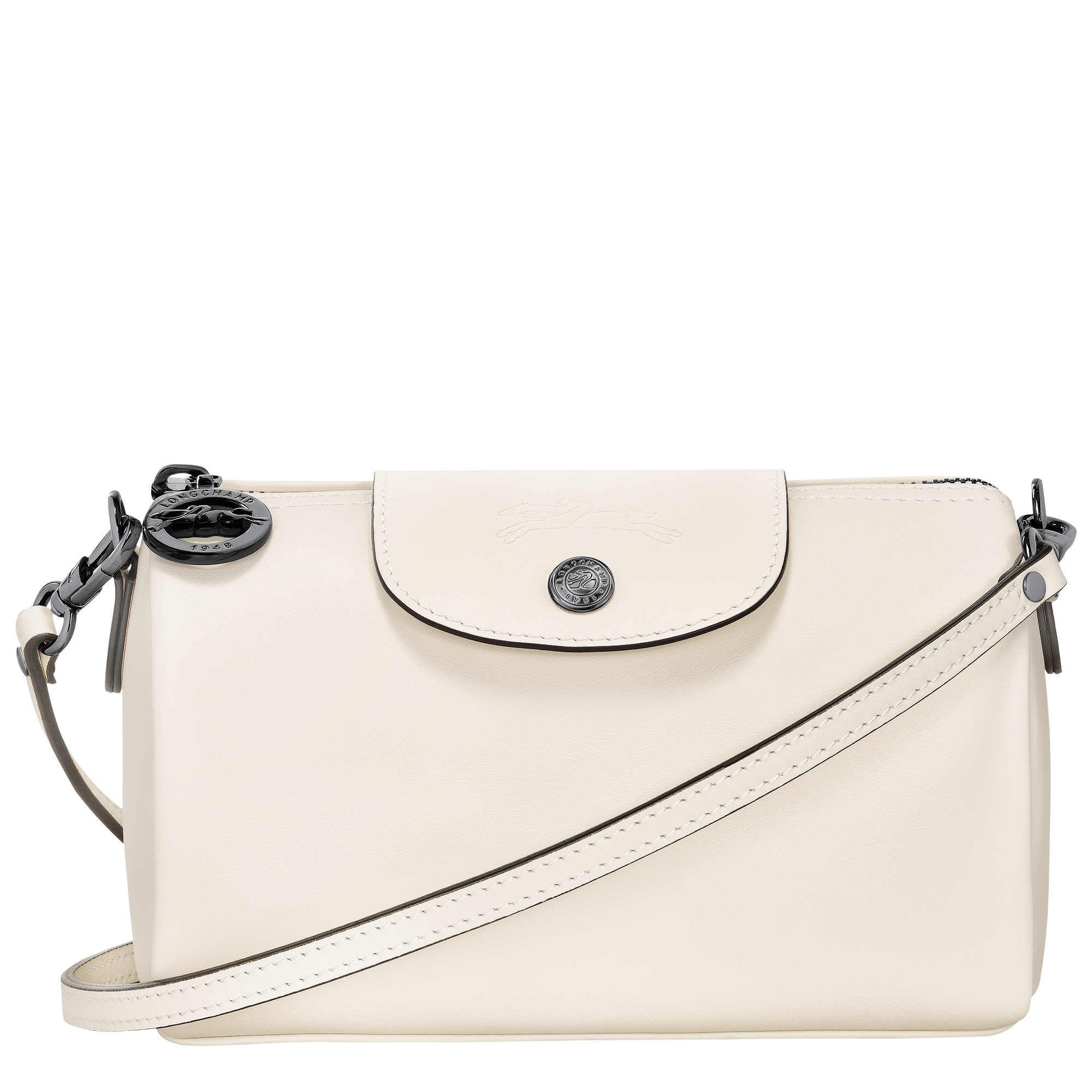 Le Pliage Xtra XS Crossbody bag Ecru - Leather - 1