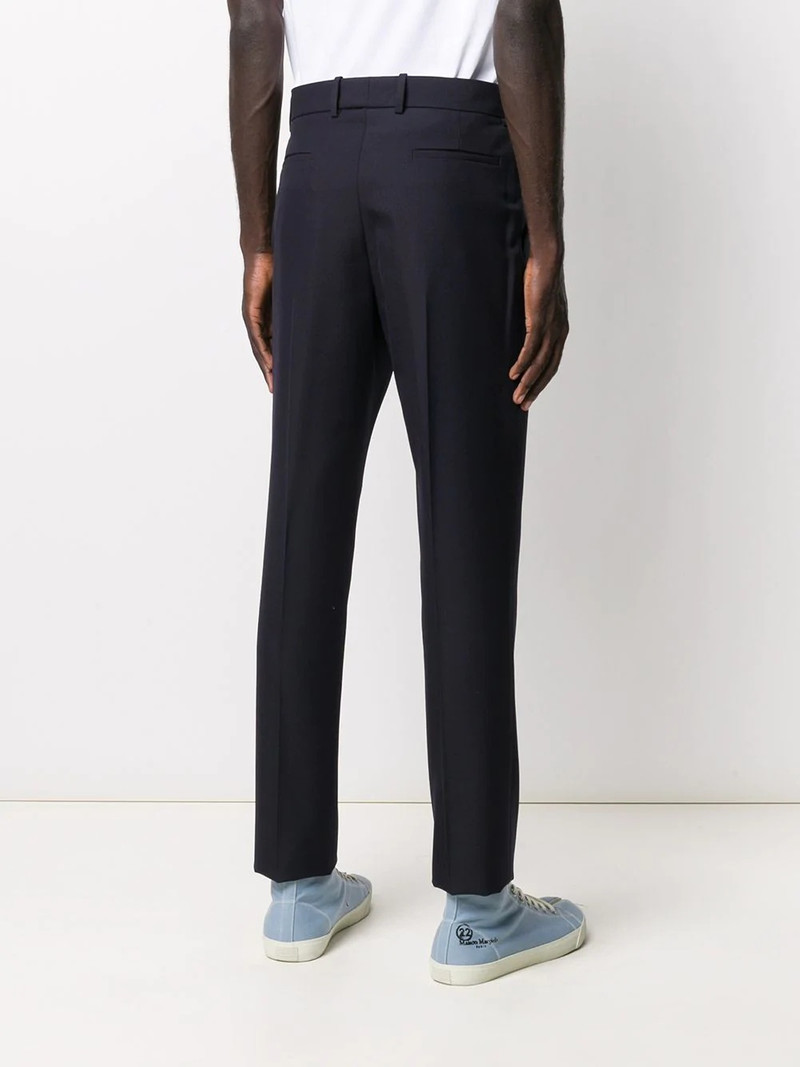 tapered leg tailored trousers 4