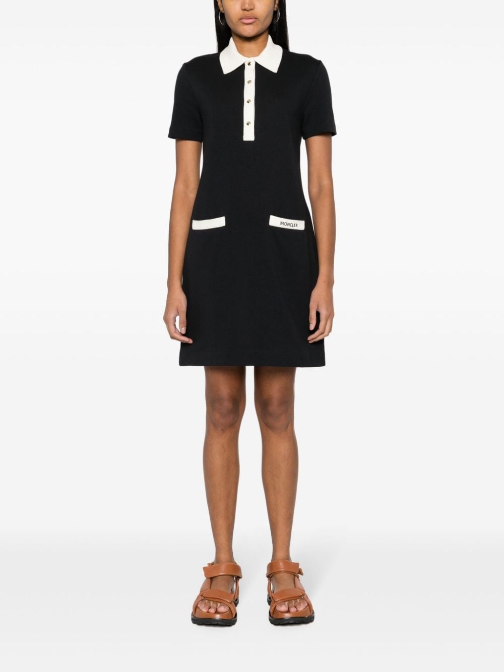 polo shirt mini dress - 2